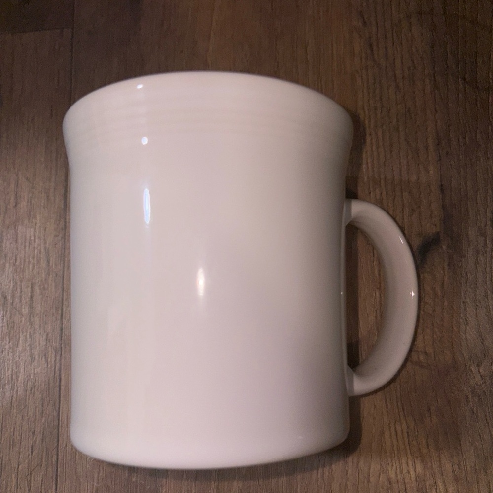 Fiestaware White Ceramic Mug